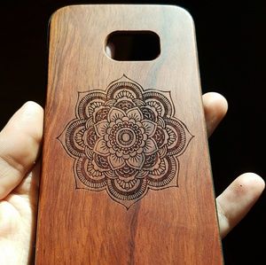 Wooden Mandala iPhone7 Cover